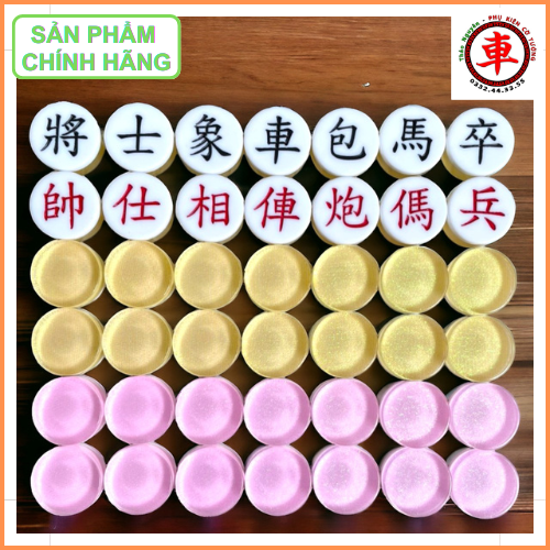 Cờ úp dạ quang cao cấp, chống dấu hiệu quả size 2.8cm