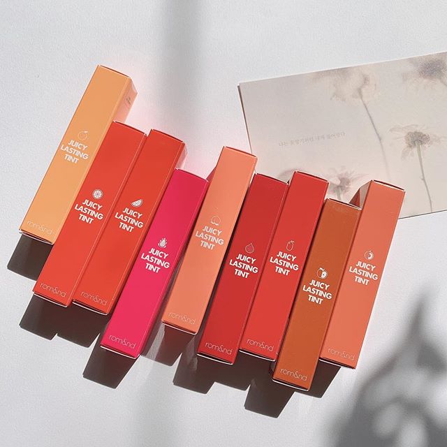 [HCM][Best Seller][4 Màu Mới 10-13] Son Tint Lì Romand Juicy Lasting Tint