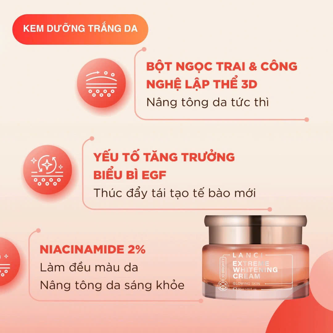 Kem Face LANCI Dưỡng Phục Hồi Tế Bào Da Mẫu Mới