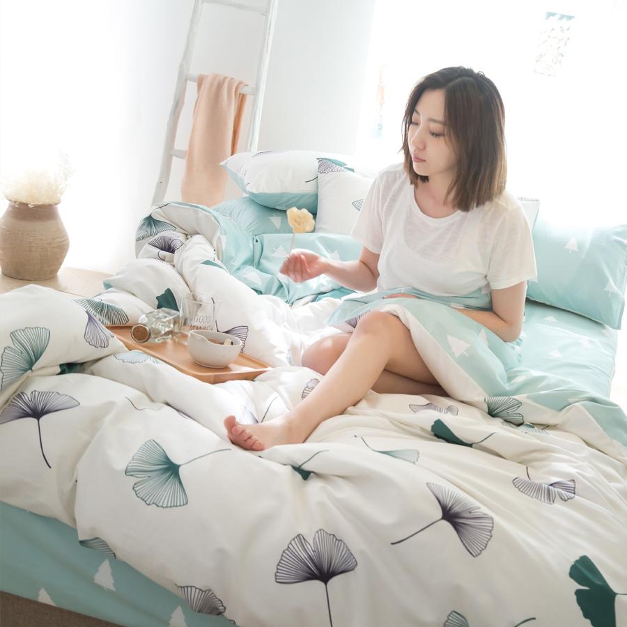 100% Cotton Bộ Bốn Chiếc 100% Cotton Vỏ Chăn Vỏ Chăn Ga Trải Giường Duy Nhất Hai Người Ký Túc Xá Sinh Viên Ba Mảnh Trên Giường Cung Cấp Dệt Gia Dụng