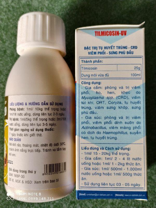 COMBO MEBI FLOR 20 -100ML VÀ TILMICOSIN -50ML