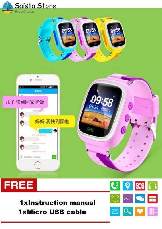 Saista Store Trẻ Em Thông Minh GPS Đồng Hồ 400 mAh Điện Thoại Gọi Đo Sức Đi Bộ Danh Bạ Cho Android IOS Điện Thoại (Mua 2 sẽ hơn rẻ hơn) bán chạy