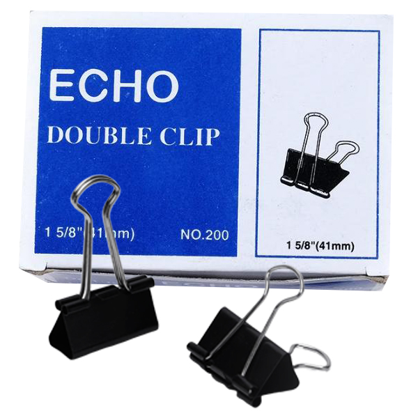 Combo 3 hộp Kẹp bướm (kẹp giấy) Slecho 15mm (hộp 12 cái)