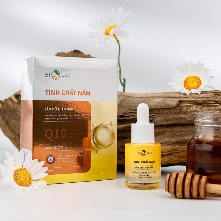 Combo Dưỡng Sáng Da,Mờ Thâm Nám BIOCOS ( Kem Dưỡng B5- 20gr ,Tinh Chất Nám 30ml ,Tinh Chất Sáng Da 30ml)