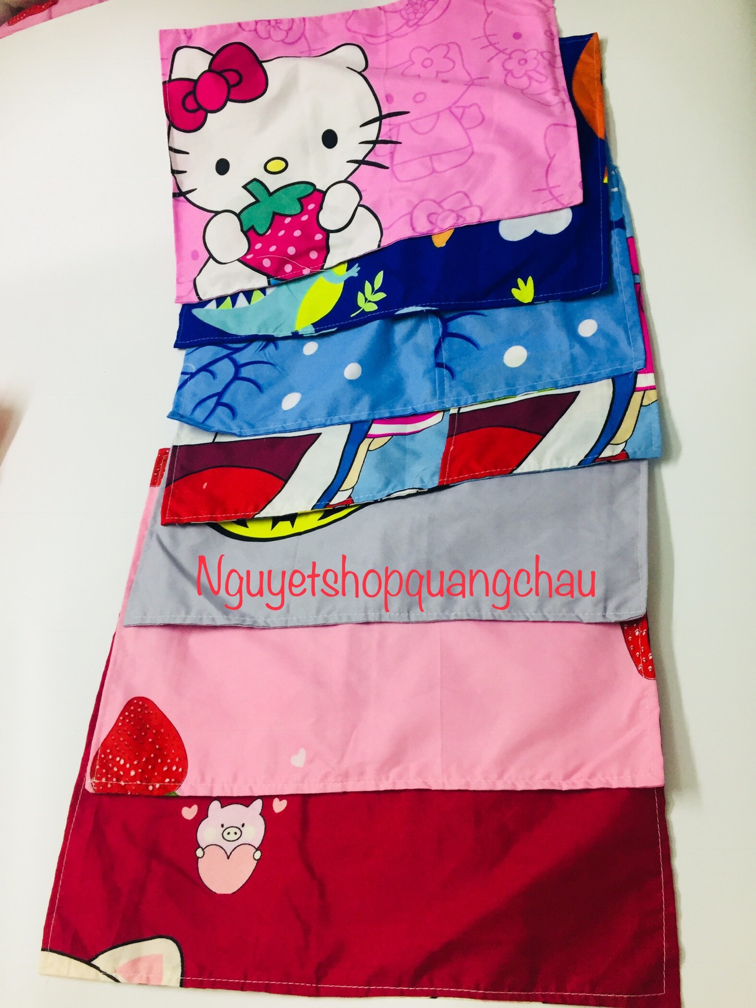 Vỏ gối nằm cho bé kích thước 25x40cm