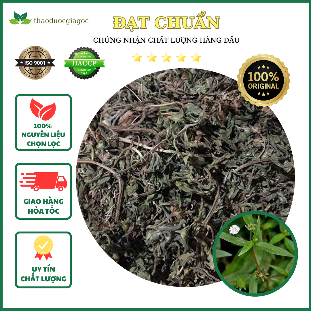 1kg cây cỏ mực khô khô sạch mới.