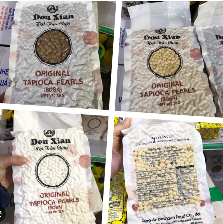 Trân Châu Dou xian Hàng Huy 3kg ( đủ mùi, đủ size )