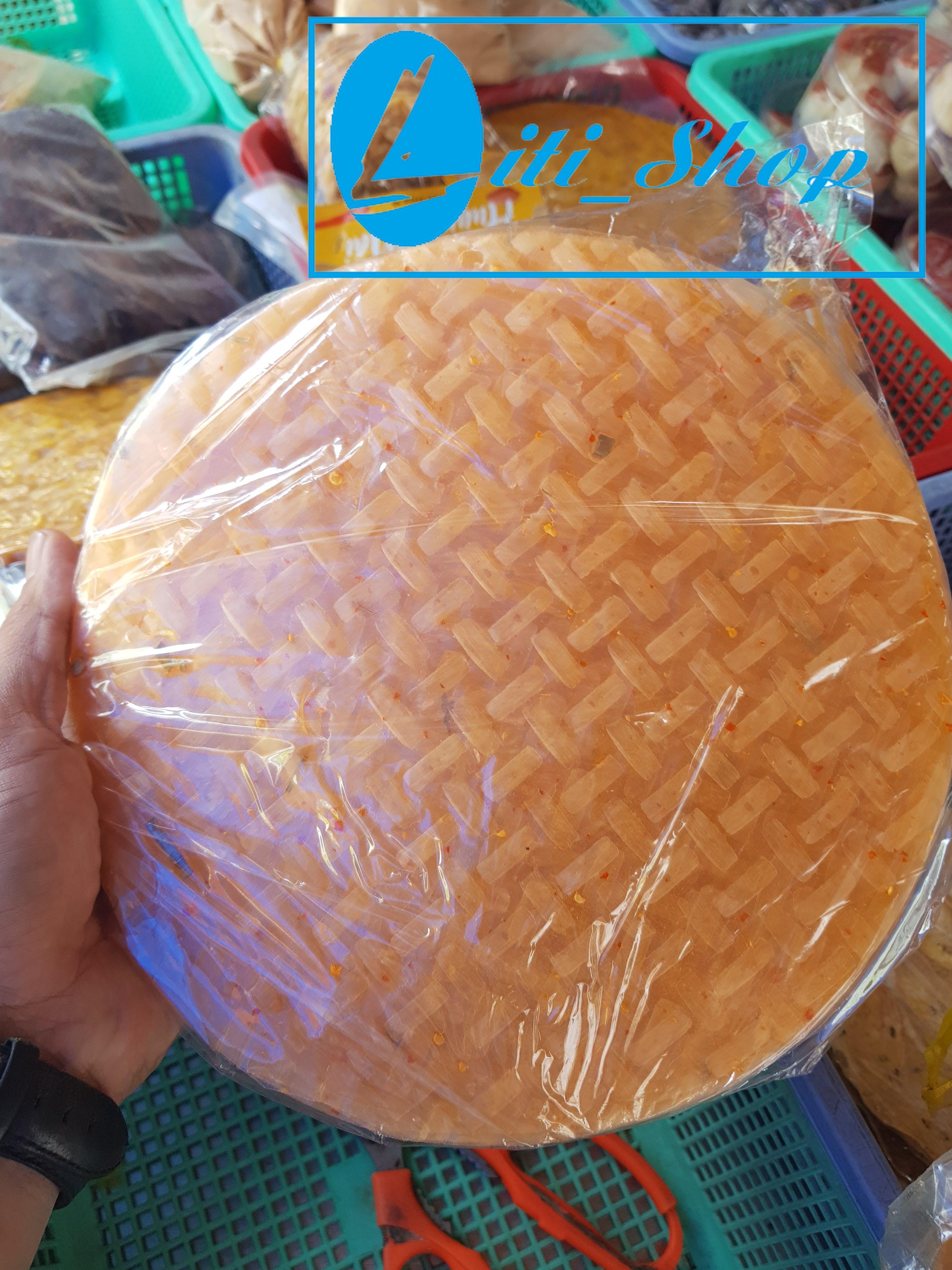 Bánh tráng Muối ớt Tròn 500Gr