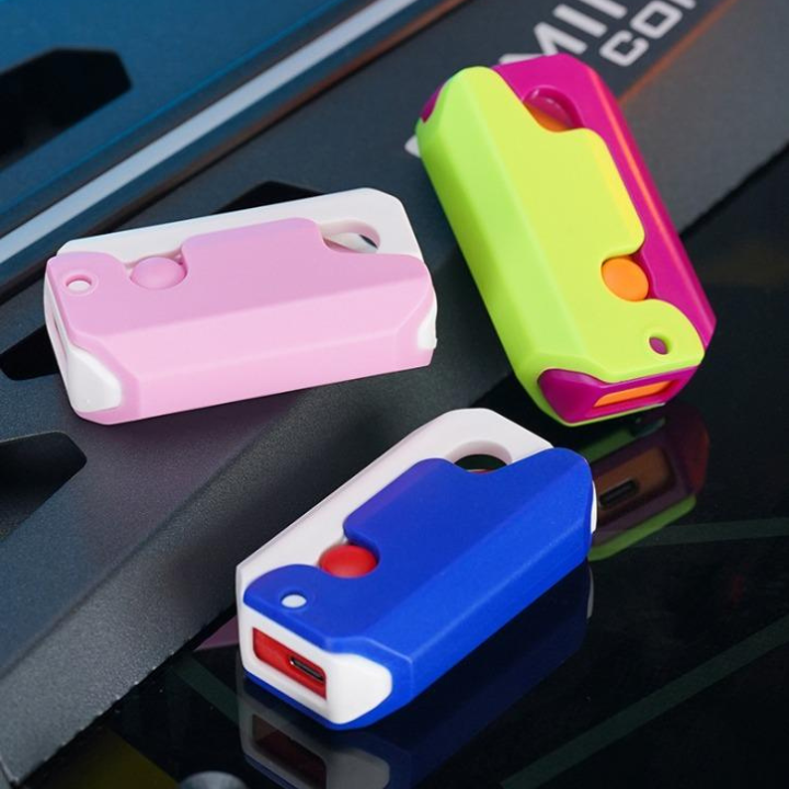 [HCM] Đồ Chơi Bật Lửa Dao Củ Cà Rốt In 3D kéo dài, Kèm Đầu Đốt Sạc Type C