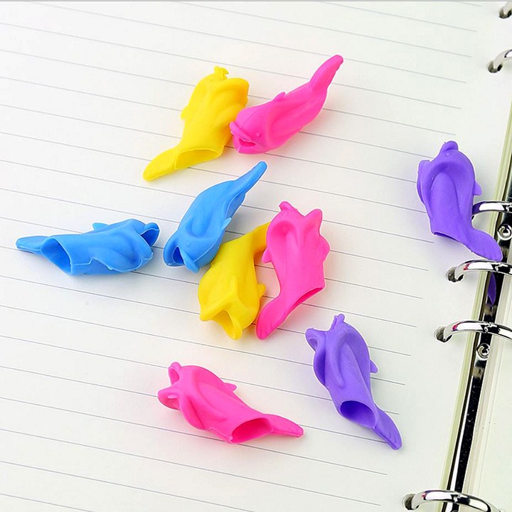 School supplies, buffer pen lovely dolphins, accessories learning for baby