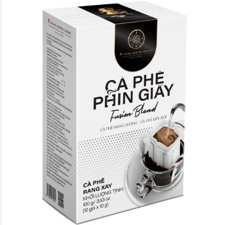 Trung Nguyên Legend Cà Phê Phin Giấy Fusion Blend – Hộp 10 gói - Hương Trái Cây Độc Đáo