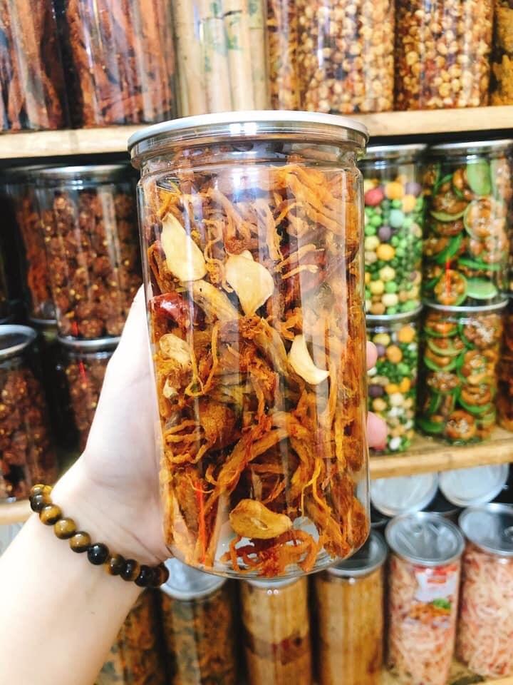 Khô heo cháy tỏi - 300g