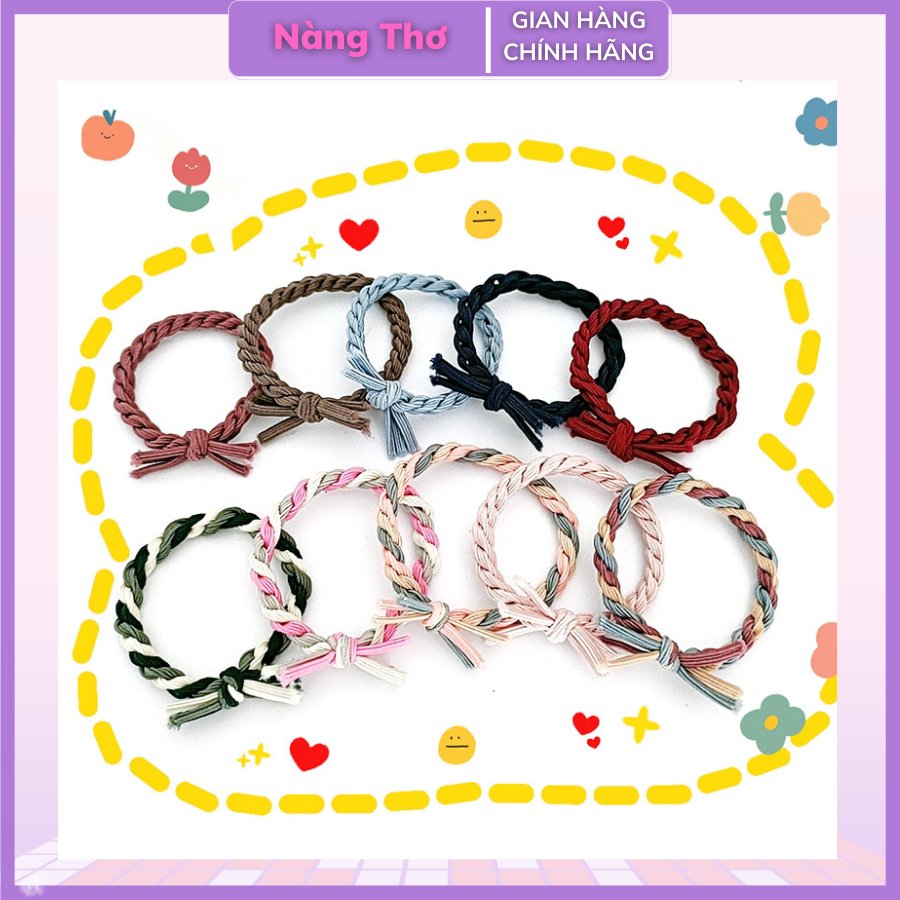 Dây Cột Tóc Đơn Giản Cho Nữ