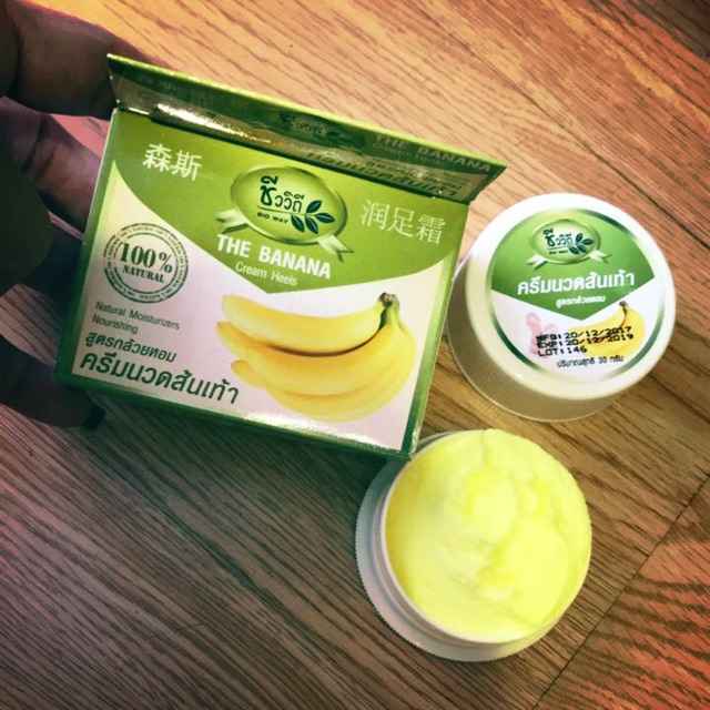 [HCM]Kem nứt gót chân Banana Heel Cream - KM