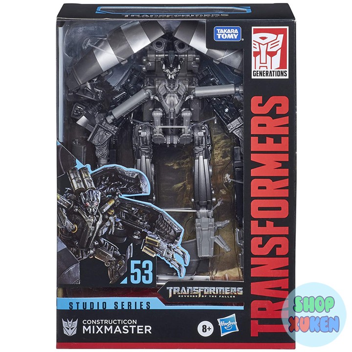 Mixmaster SS53 Robot Biến Hình Transformers Voyager Class Trong Bộ Devastator Studio Series - Mô Hình Transformers