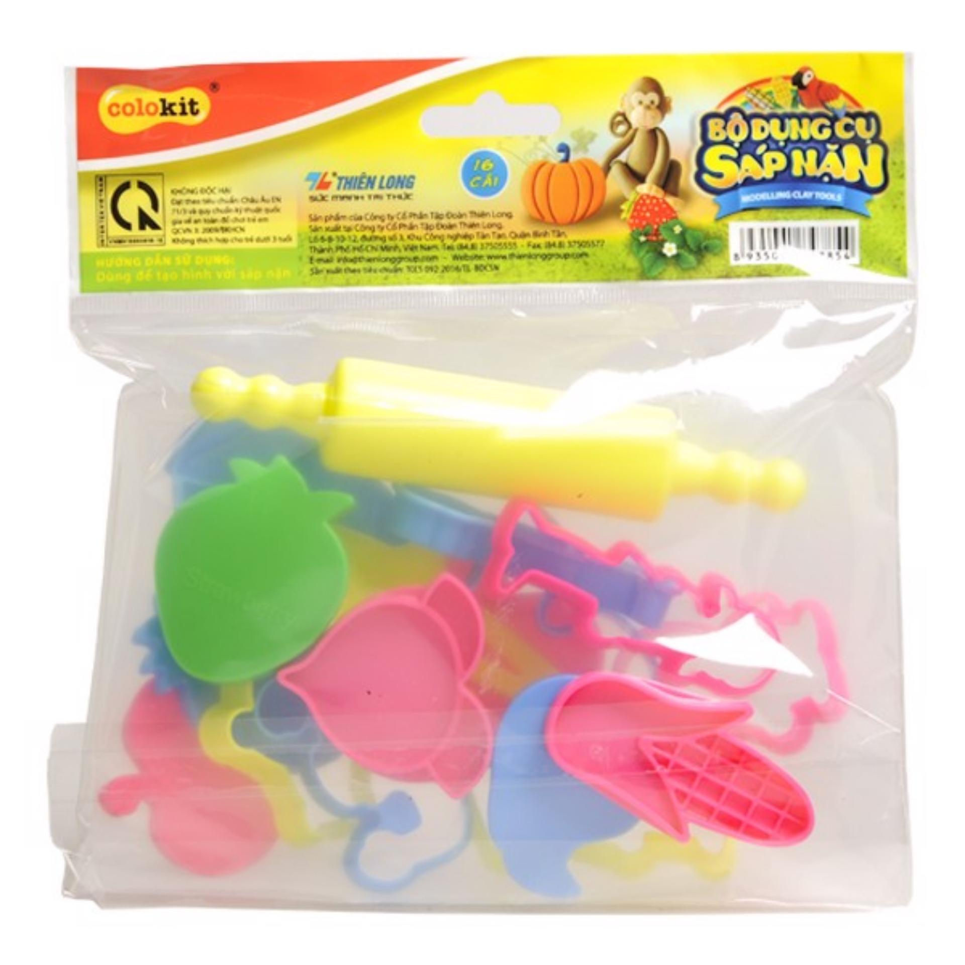 Bộ khuôn sáp nặn Colokit MCT-C03