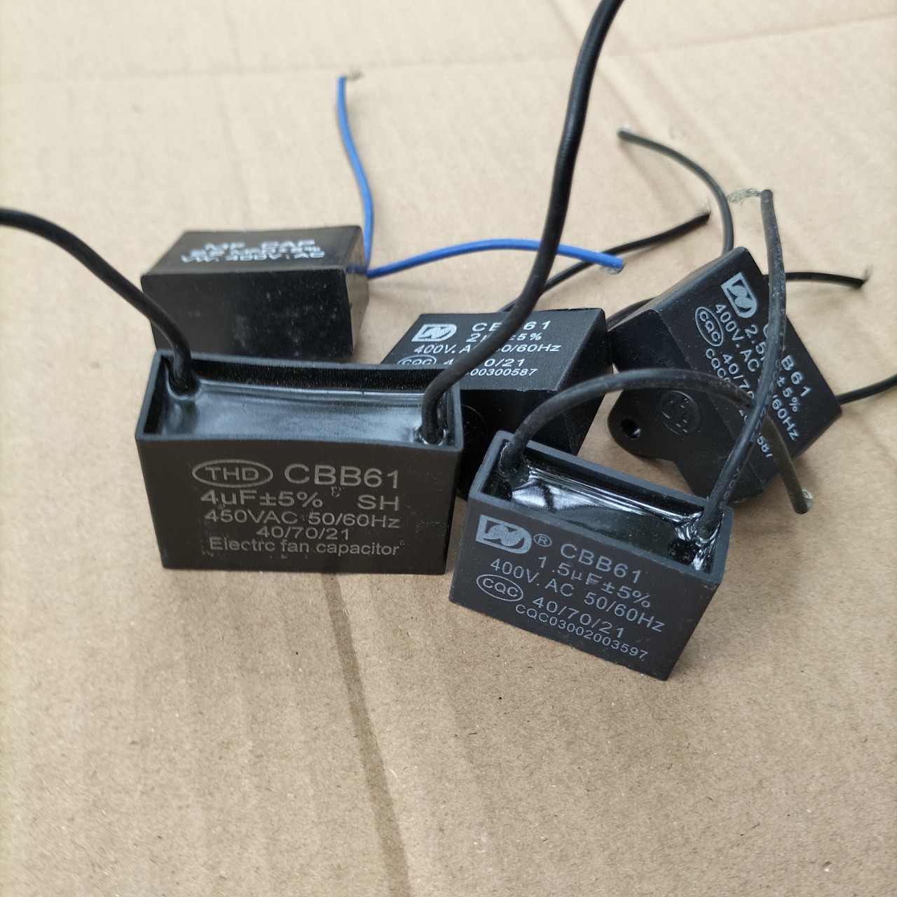 Tụ quạt điện các loại