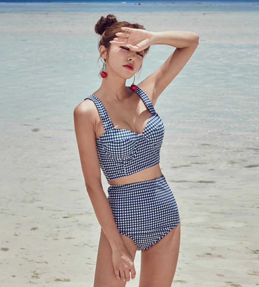Bikini Họa Tiết Ca Rô Gợi Cảm MAT103 Shop Mây