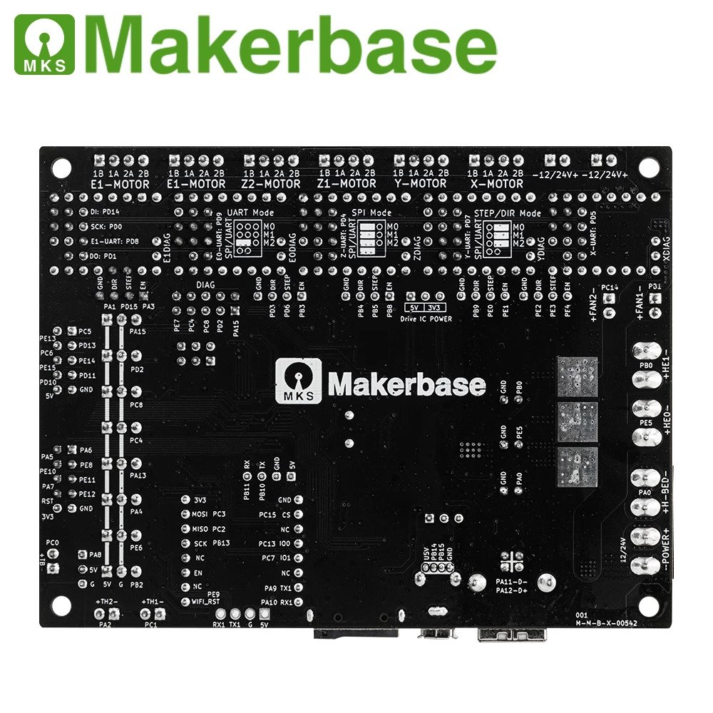 Board 3D printer makerbase MKS Robin Nano V3.0 32bit and 4 TMC2209
