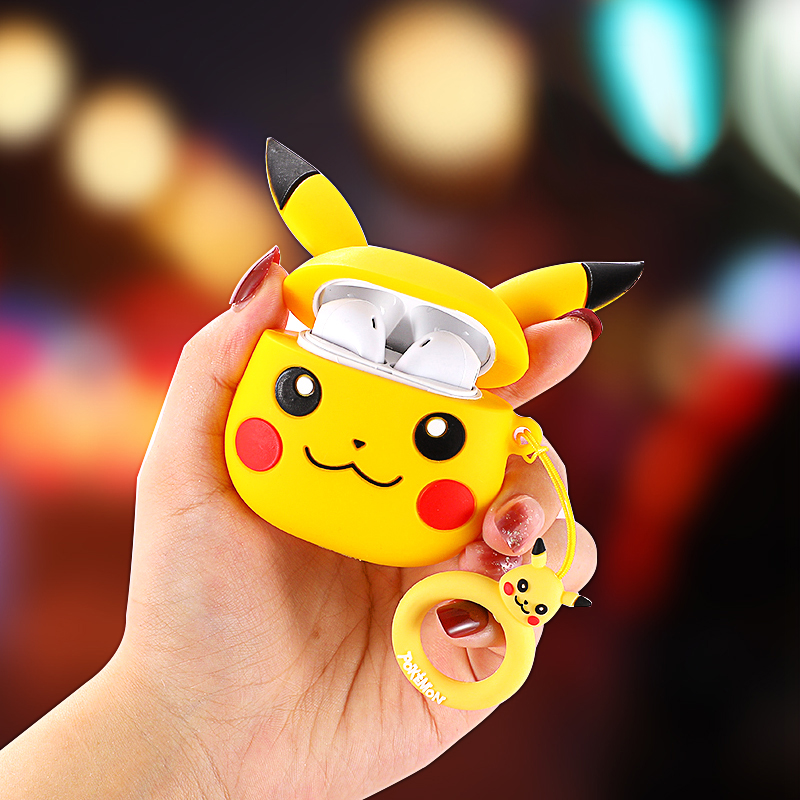 Cute Case for Airpods Pro 2 Generation, for Airpod 3 Case anime, Protective Casing for Bluetooth Headphones, Cases Cover with Carabiner Locking Clips Keychain for Airpod Wireless Charging Cases