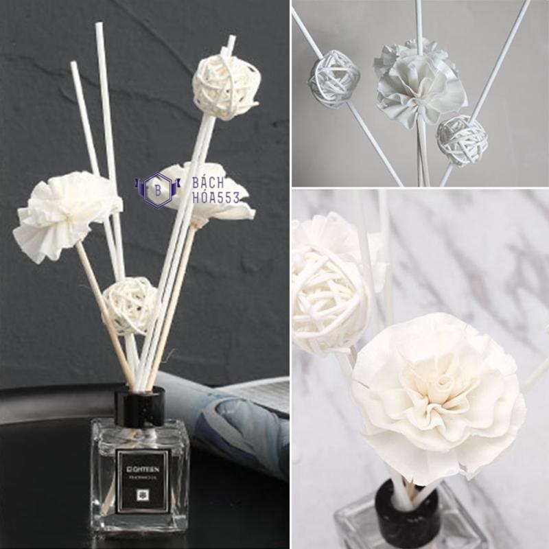 Chai tinh dầu thơm phòng que tự khuếch tán Longfine Therapy Diffuser Hando 50ml HD73