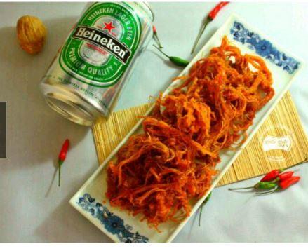 100G khô bò sợi thơm ngon (Khô heo giả bò)
