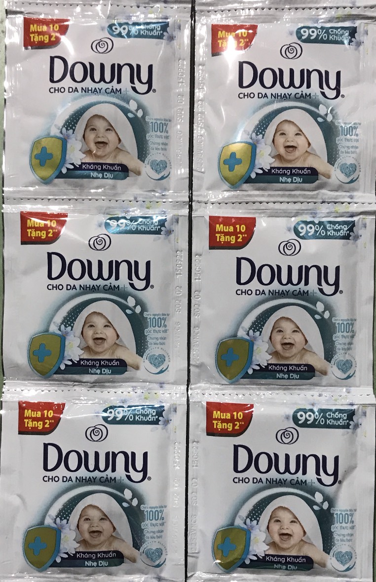 Nước xả Downy dây 10 gói các mùi