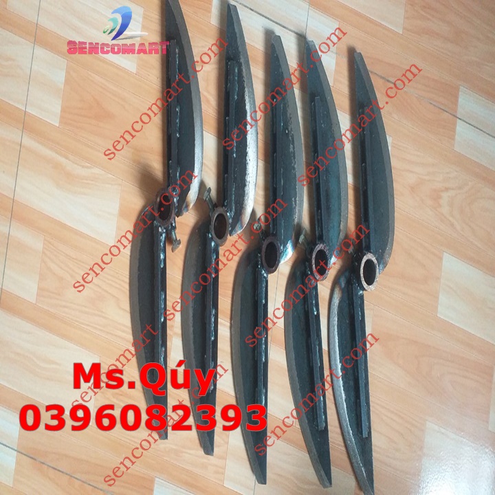 Lưỡi dao băm chuối mịn nguyên cây