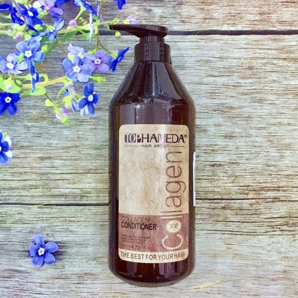Dầu xả Top Haneda Collagen siêu mượt 785ml- Chai