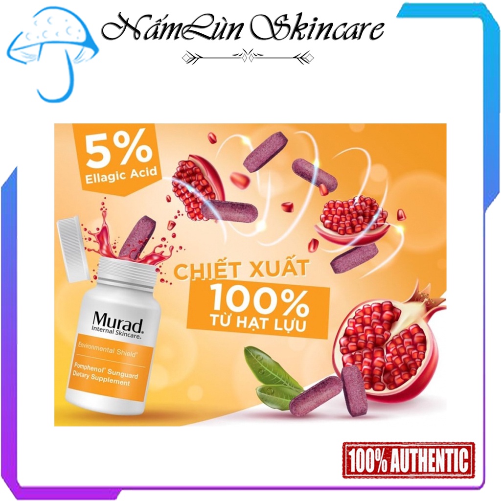 Viên Uống Chống Nắng Murad 60 Viên