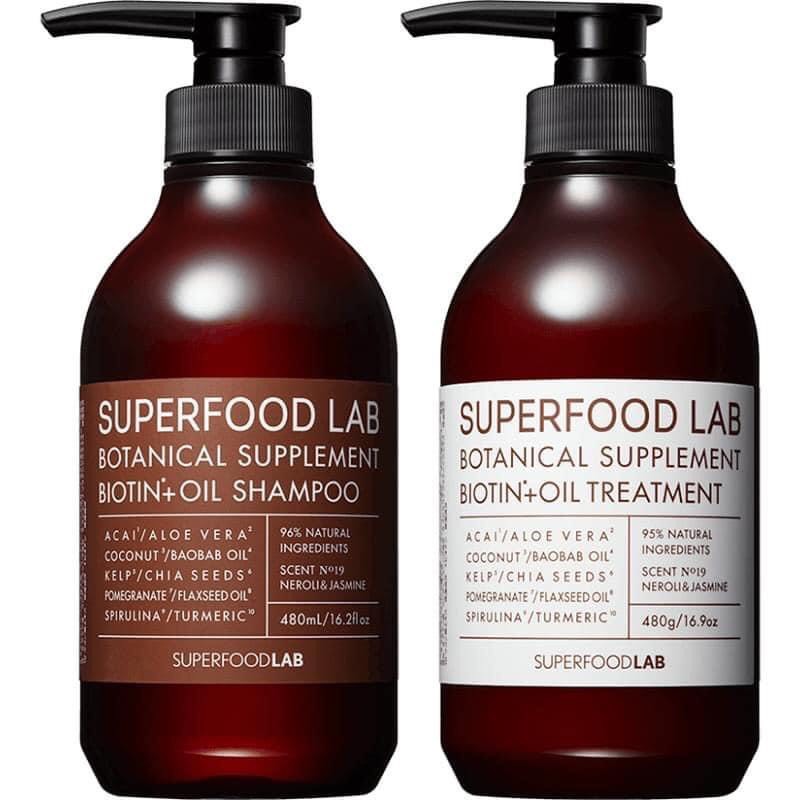 SUPERFOOD LAB- Dầu xả Biotin&Scalp (480ml)
