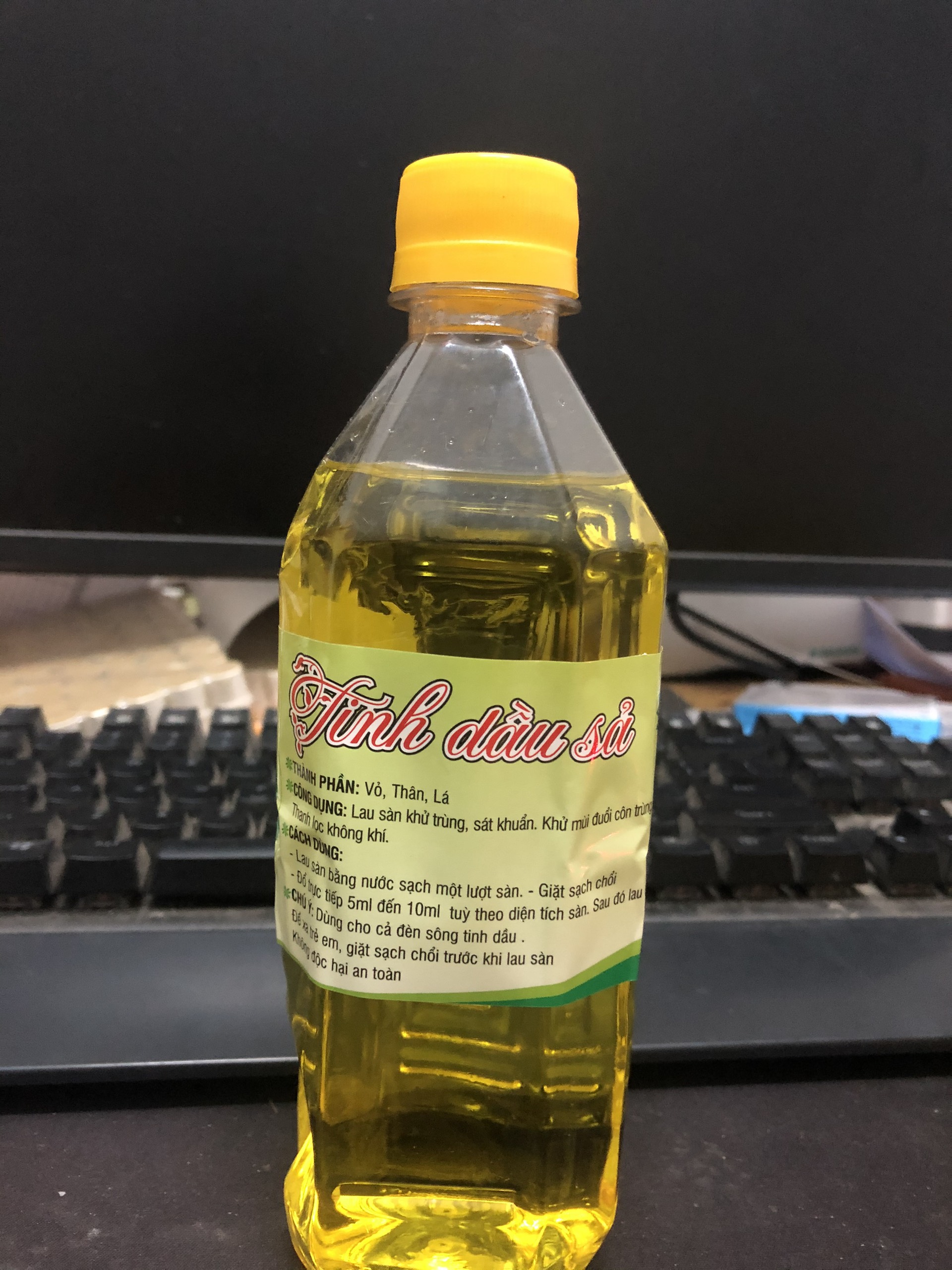 Tinh Dầu Xả Chai 500ml