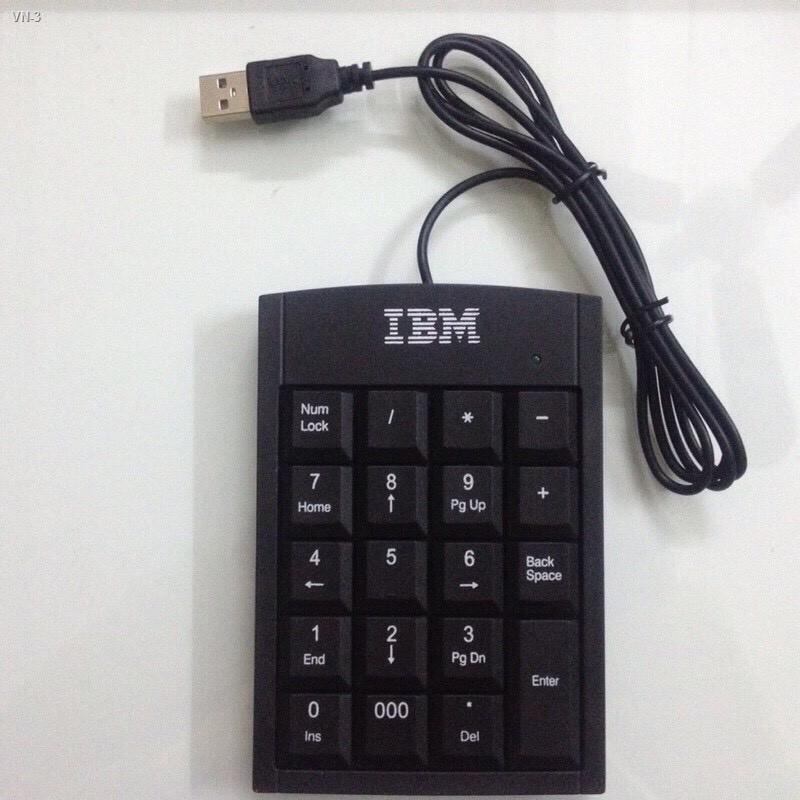 bàn phím máy vi tính✔  Bàn Phím Số IBM Cổng Usb PK