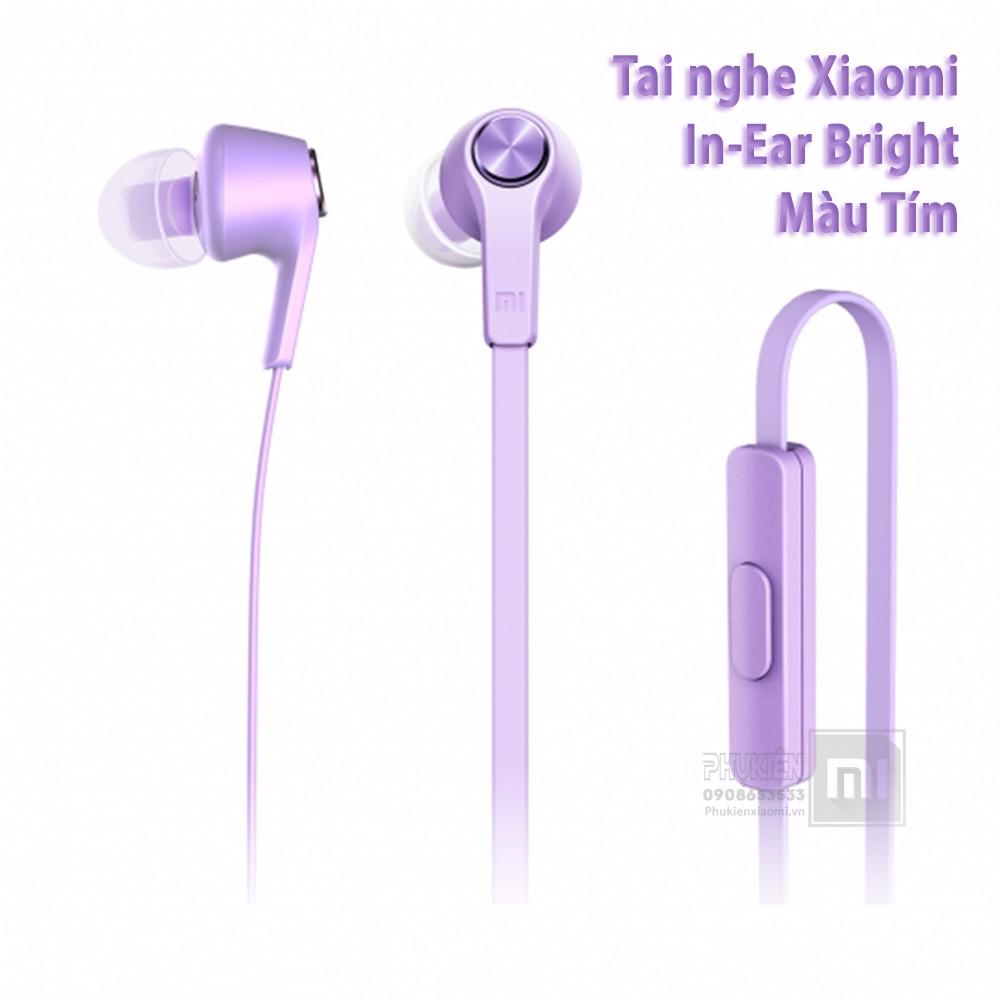 Tai nghe cho máy Xiaomi In-Ear Bright dây dẹp