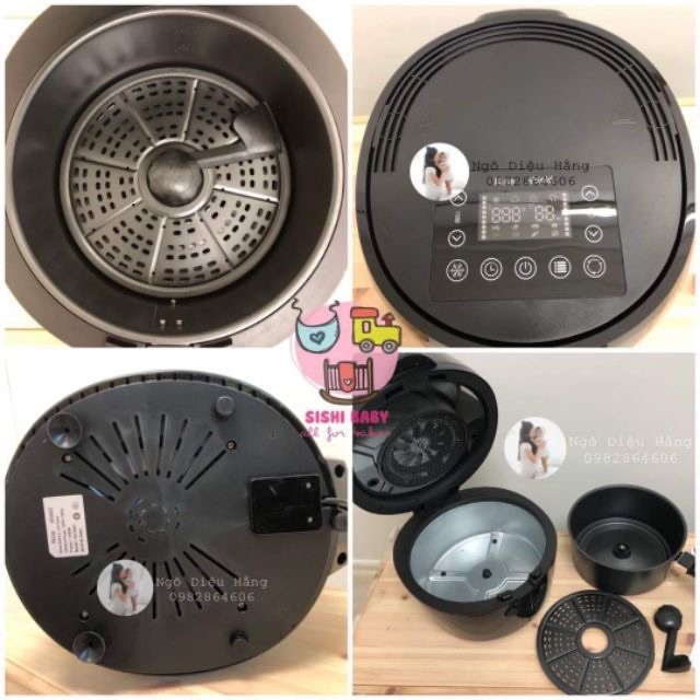 [Giá Hủy Diệt] Nồi Chiên Không Dầu NINE SHIELD 8L - Nồi cơ