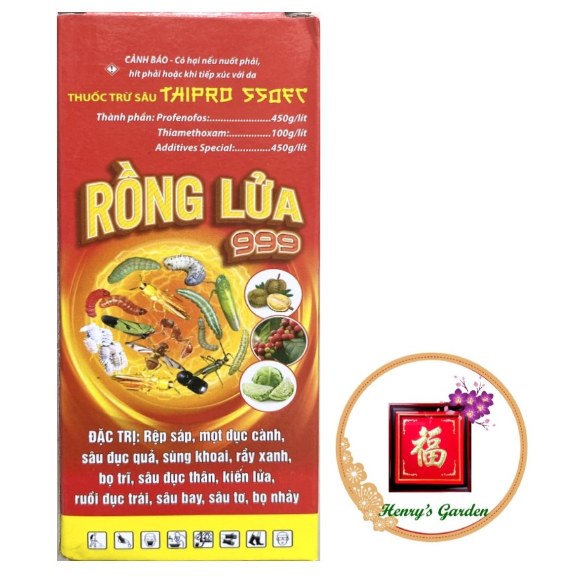 Rồng lửa 999 thuốc trừ sâu - #130b# 240ml
