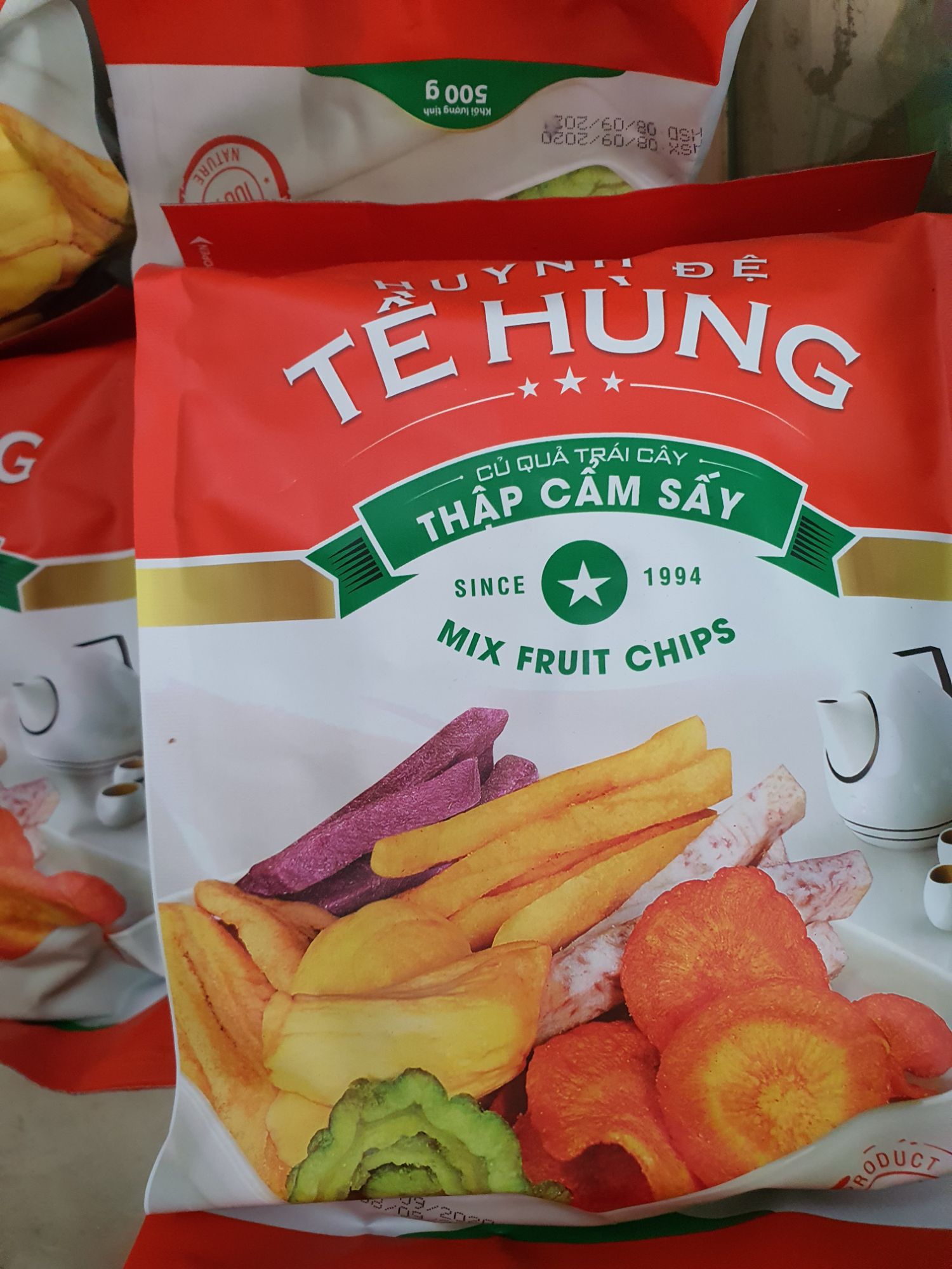 Trái Cây Sấy Giòn Tề Hùng 500G
