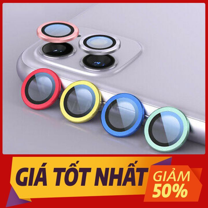 [ Bộ 3 Mắt] Dán Từng Mắt Camera Chống Trầy Bảo Vệ Cho Iphone 11 / 11 Pro/ 11 Pro Max