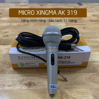 Micro Karaoke Có Dây XingMa AK319 Cho Âm Ly Loa Kéo Âm Thanh Tuyệt Hảo thumbnail