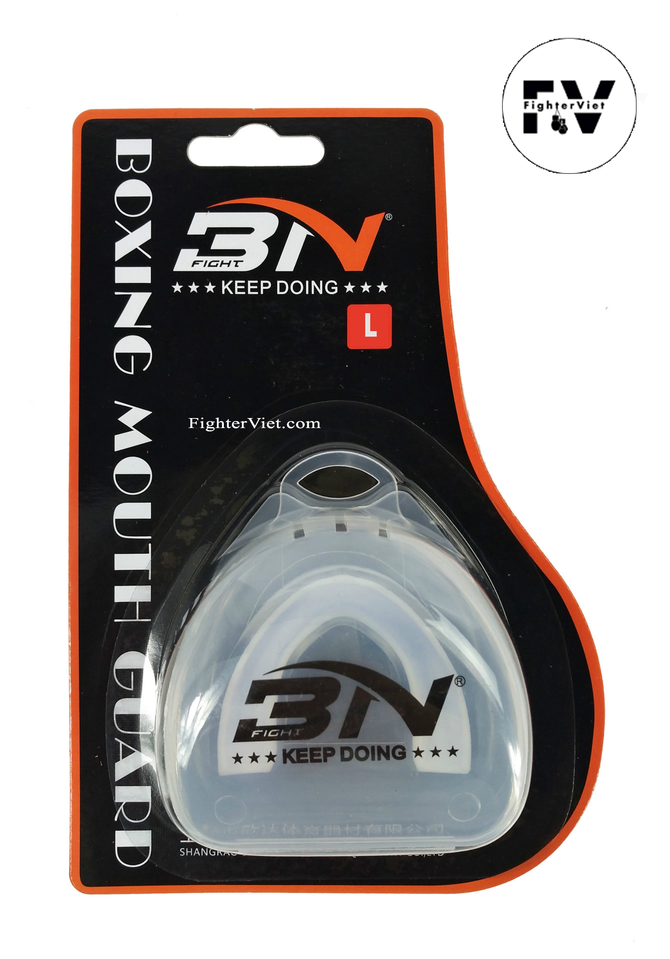 Bảo vệ hàm Boxing cao cấp Bịt răng BN ( Kèm hộp đựng ) FTV