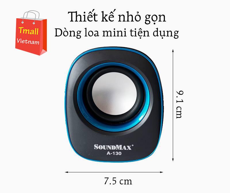 Loa vi tính Soundmax A130 nhỏ gọn
