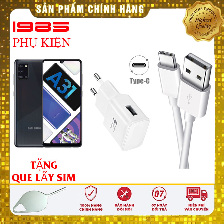 Bộ sạc nhanh samsung a31 chính hãng
