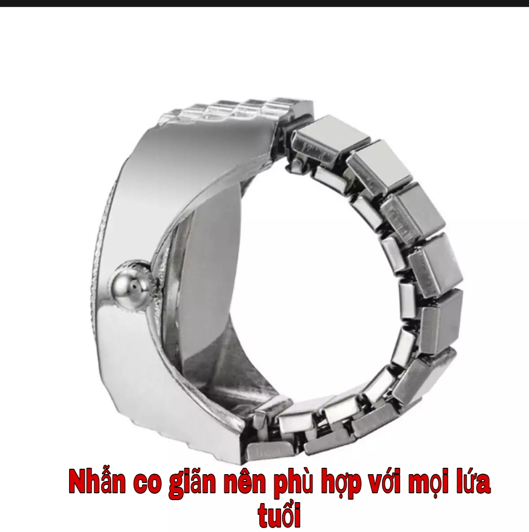 Nhẫn đồng hồ nam cá tính phong cách doanh nhân
