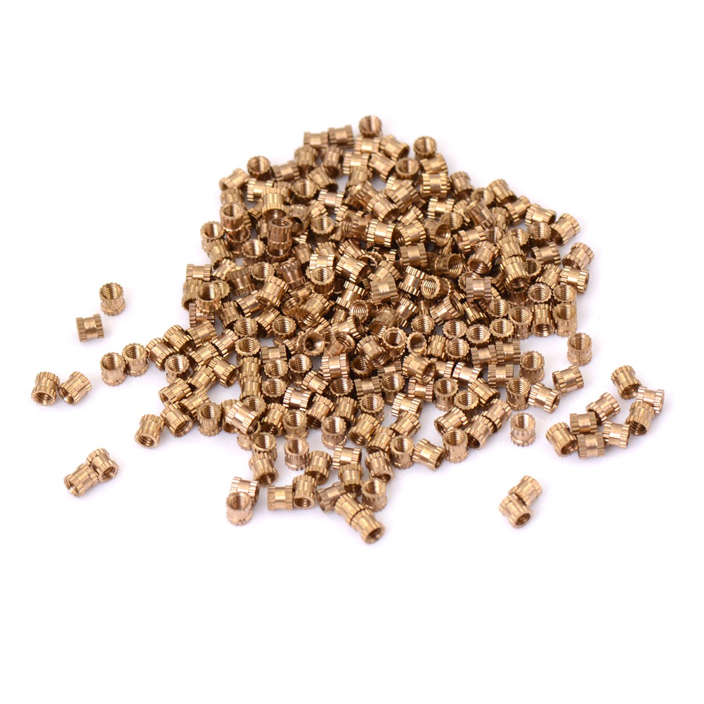 Set 200 đai ốc m3*4mm bằng đồng - đai ốc cấy ren, tán đồng