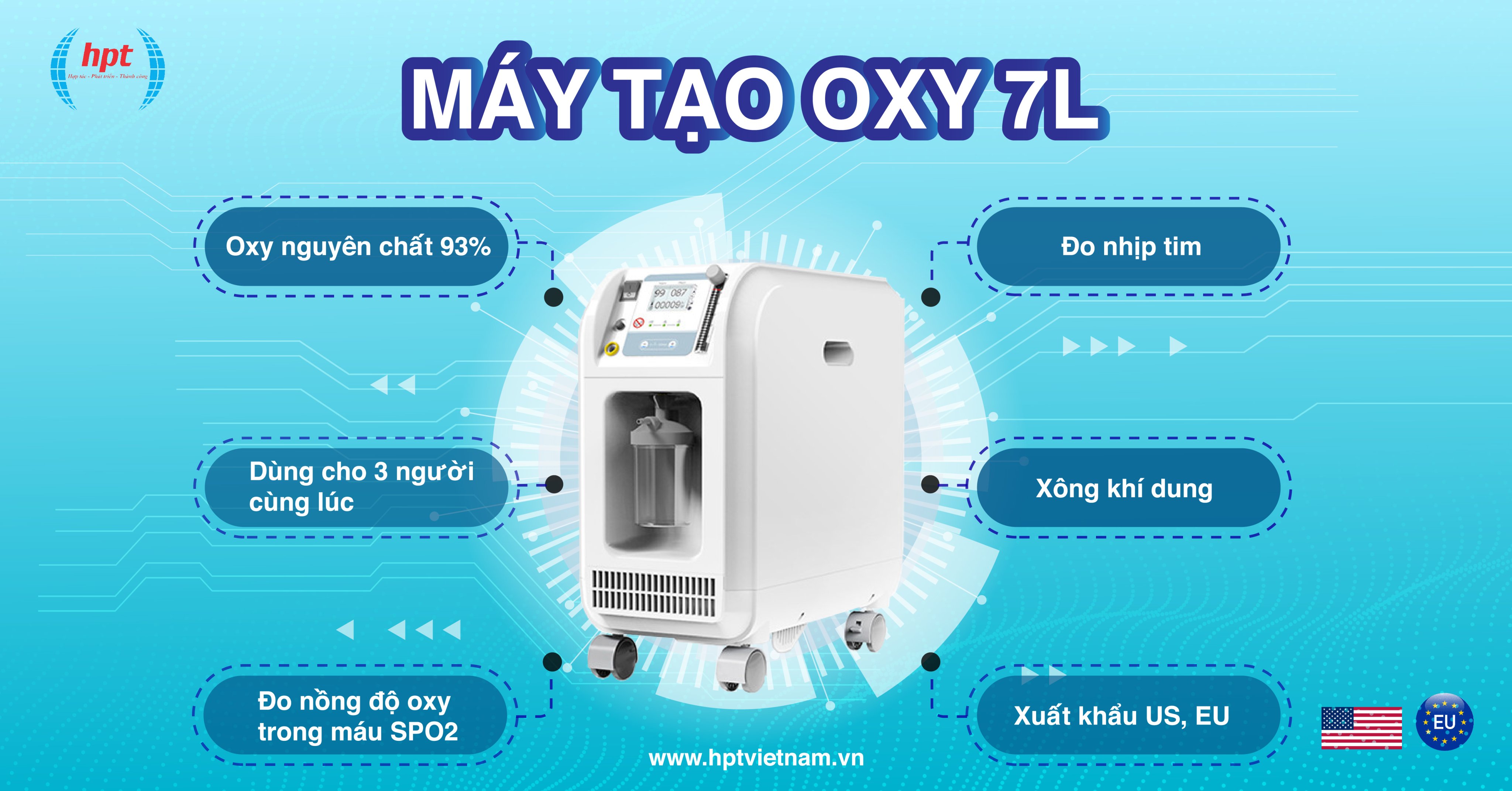 Máy tạo Oxy 7 lít