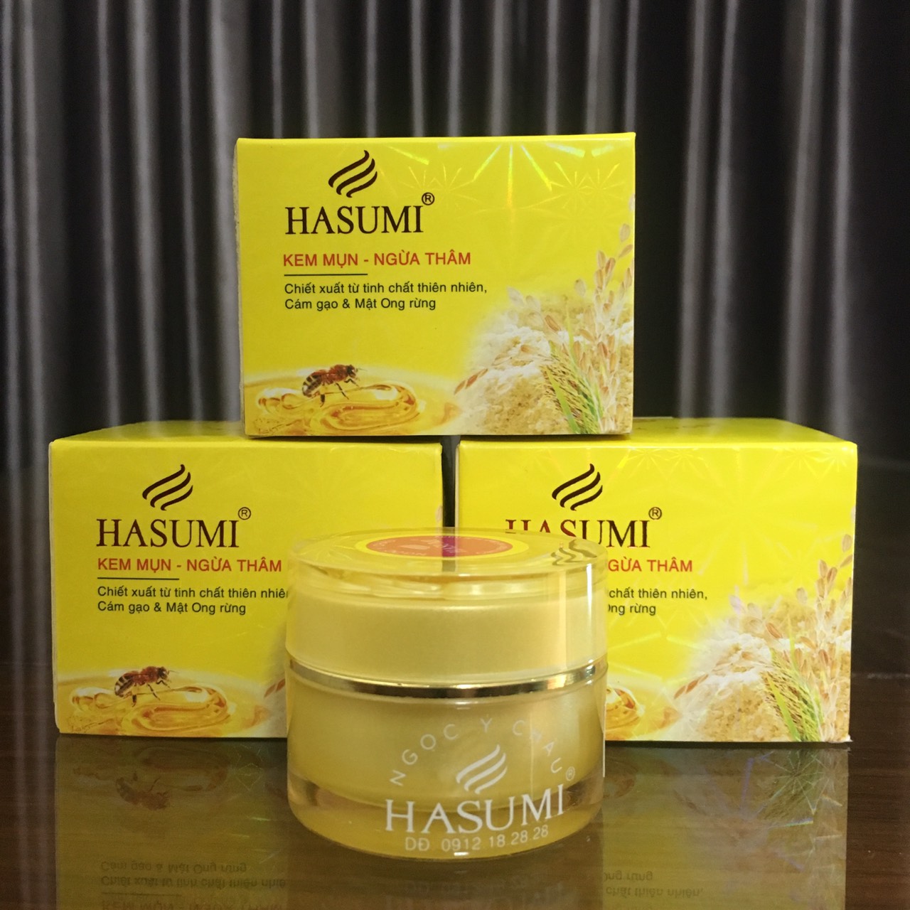kem mụn ngừa thâm hasumi 10g