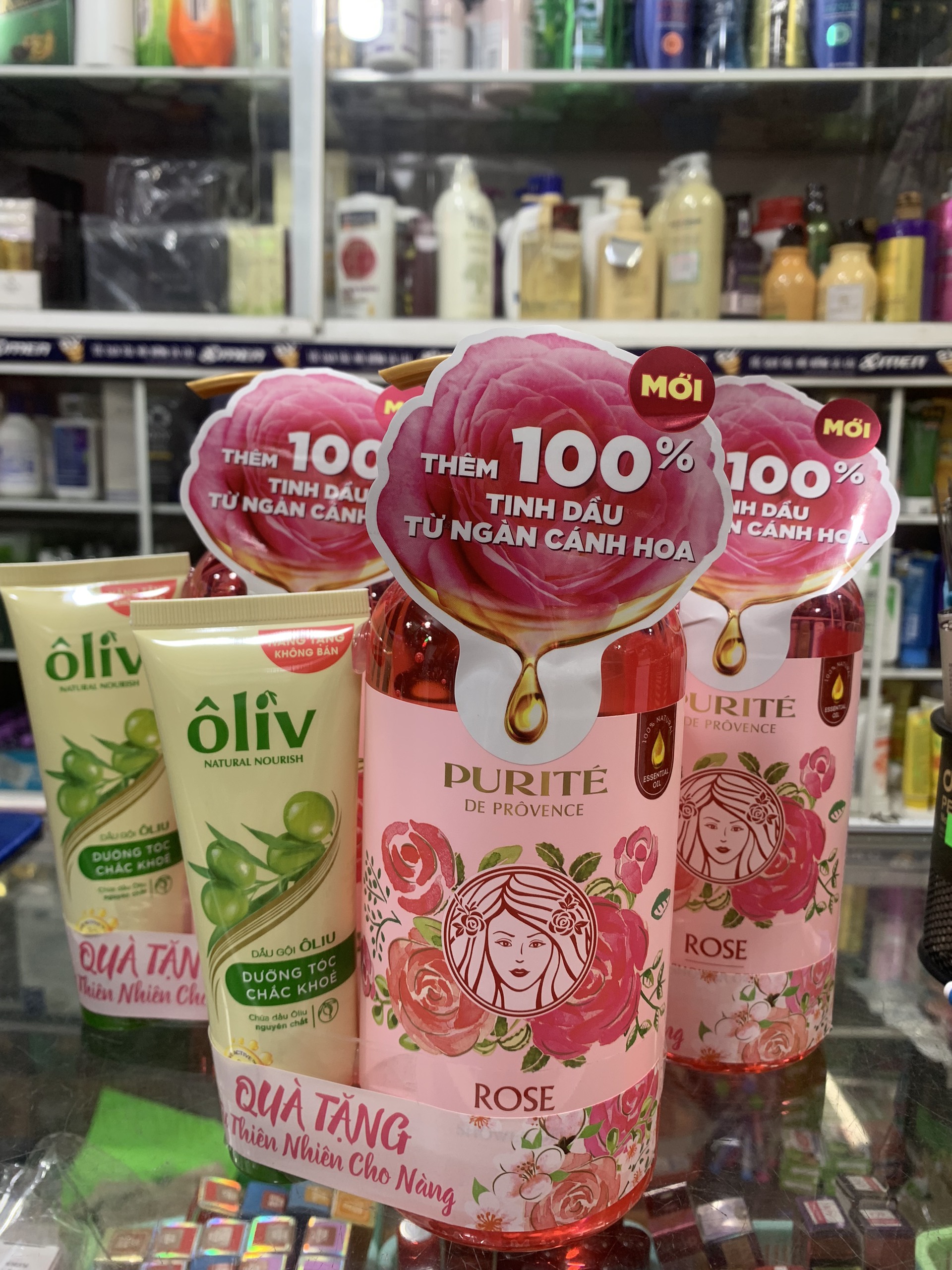 SỮA TẮM PURITE DE PROVENCE HOA HỒNG (850ML)
