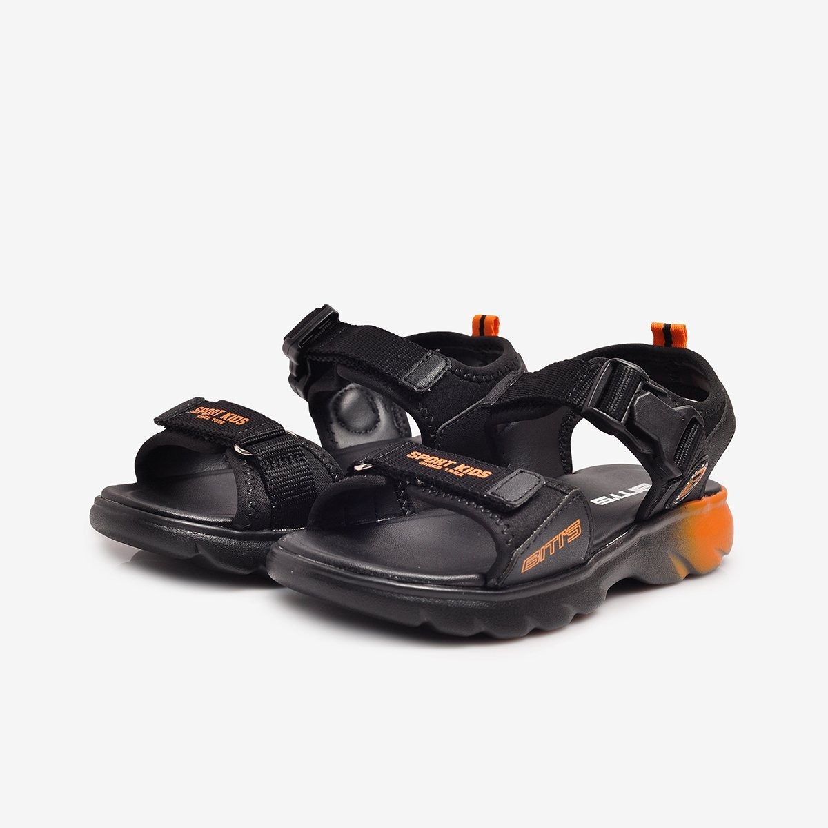 [Hoàn Xu] [SALE GIẢM SỐC] GIÀY SANDAL QUAI HẬU HỌC SINH BÉ TRAI BITI'S DEB008500 (ĐEN + XÁM + RÊU) - BITIS