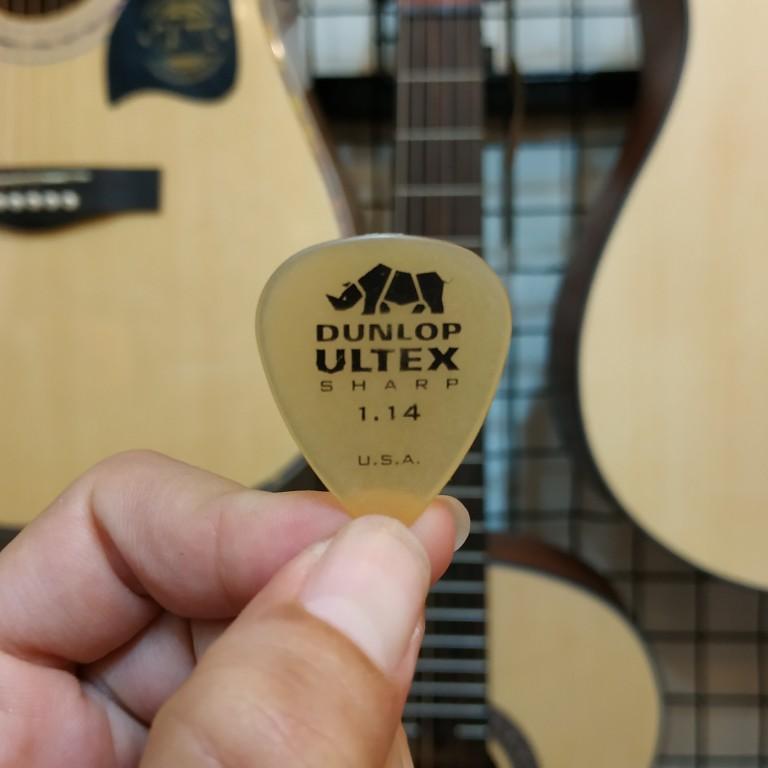 Set 3 Pick gảy Guitar Dunlop Ultex ngẫu nhiên