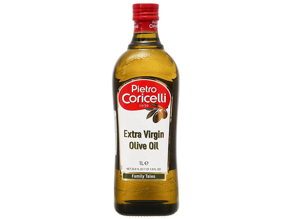Dầu Oliu siêu nguyên chất Extra Virgin hiệu Pietro Coricelli 1 lít